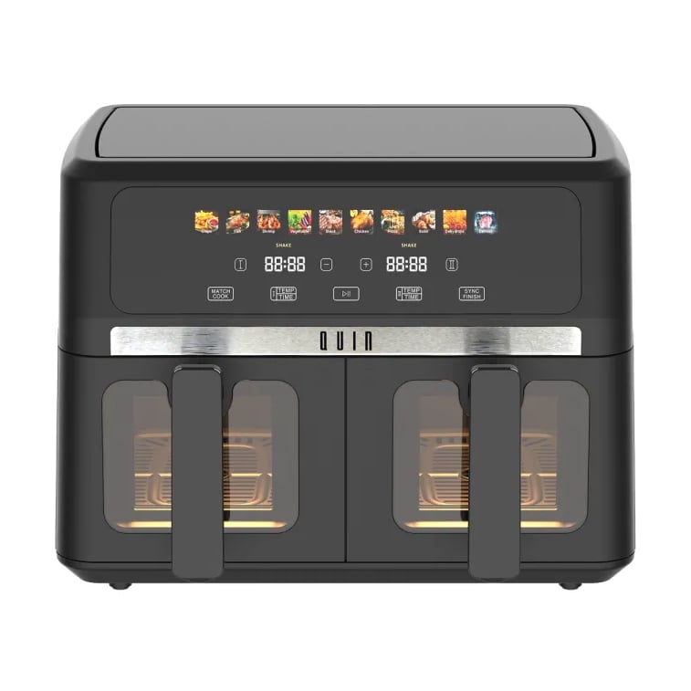 Мультипіч QUIN Air Fryer Dual Zone чорна (YJ-1105A)